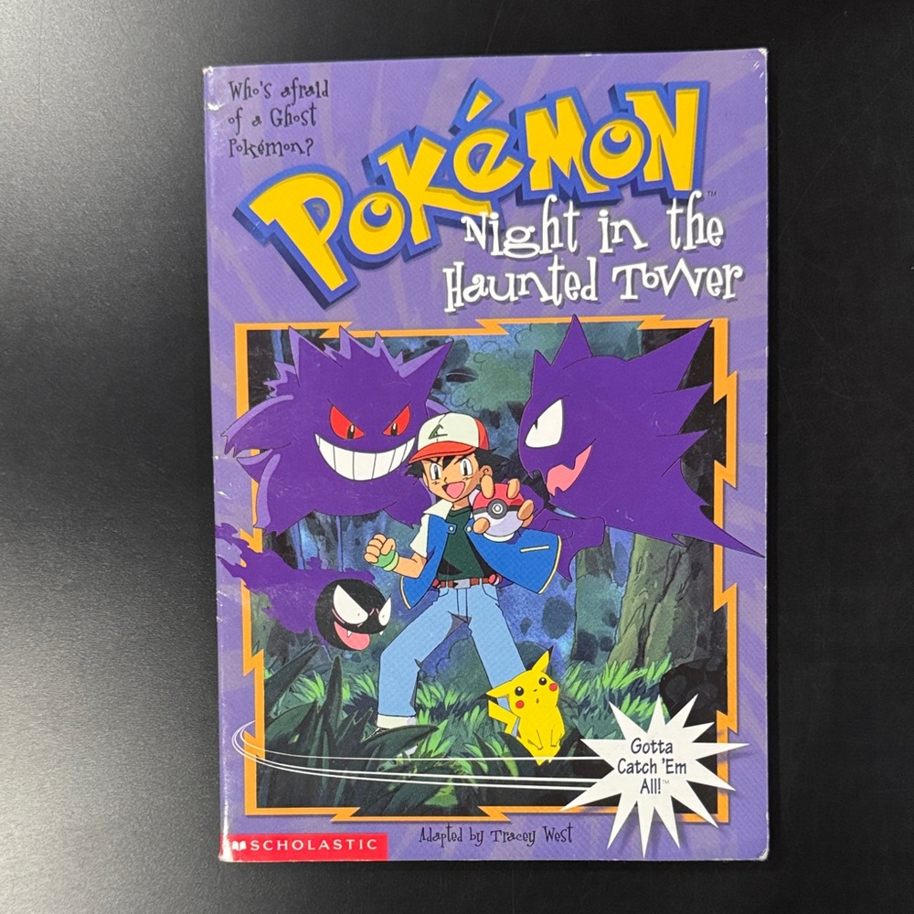 Pokémon #4: Night in the Haunted Tower - Vintage Scholastic Paperback Novel